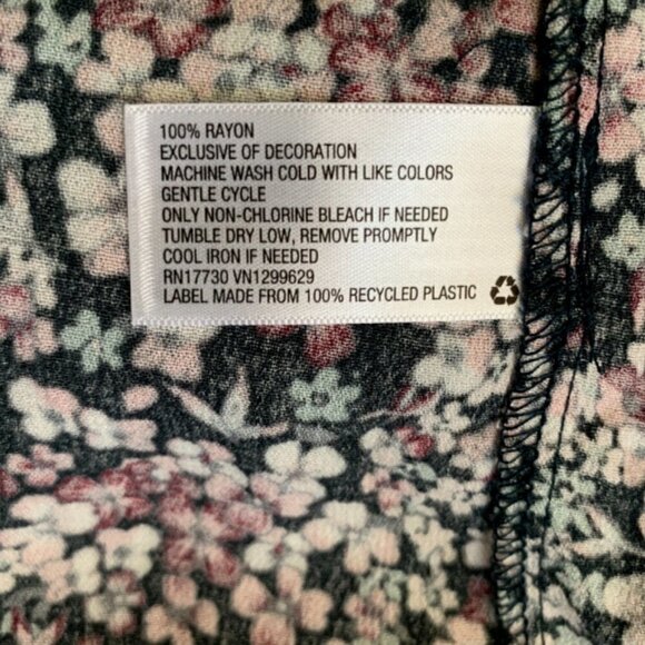 NWT Knox Rose Women's Tassel Trim Dress BOHO Priarie Sz XXL/18 #26A - Picture 9 of 9